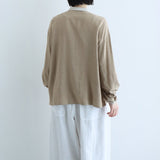 キフィバイカラーブラウス