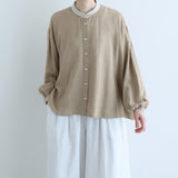 キフィバイカラーブラウス