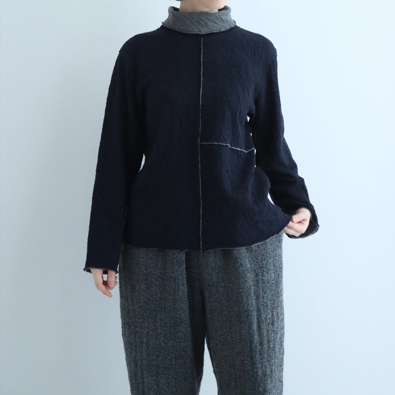 [予約商品]ツィラ2wayタートルプルオーバー