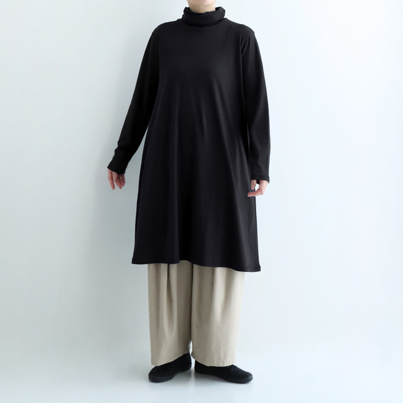 【9/14までPT10倍】キュロねじりネックワンピース