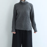 [予約商品]ツィラ2wayタートルプルオーバー