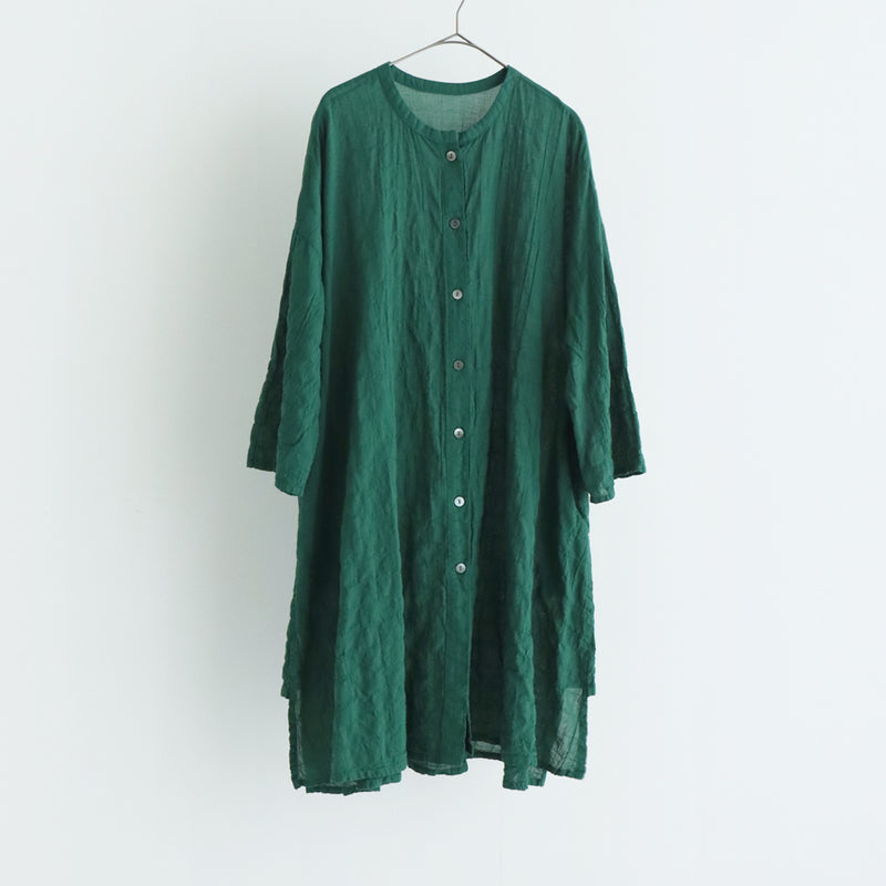アートプリント ダークグリーン チュニック リベチュニック | pot-pourri online shop