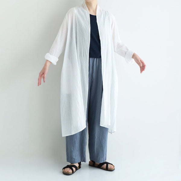 新品未使用！pot pourri カペロングカーデ　ホワイト カペロングカーデ | pot-pourri online shop