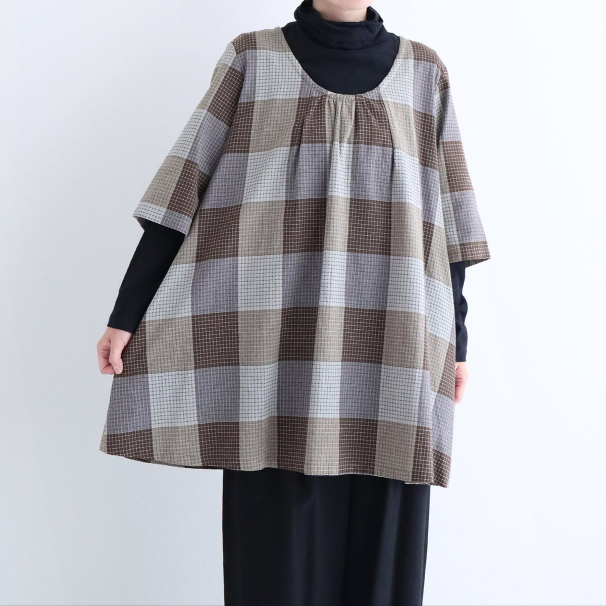 ポプリ pot-pourri　２wayブラウス　リネン　サイズＦ　新品未使用 ポプリ pot-pourri 2wayブラウス リネン サイズF 新品未使用