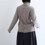 [予約商品]ツィラ2wayタートルプルオーバー