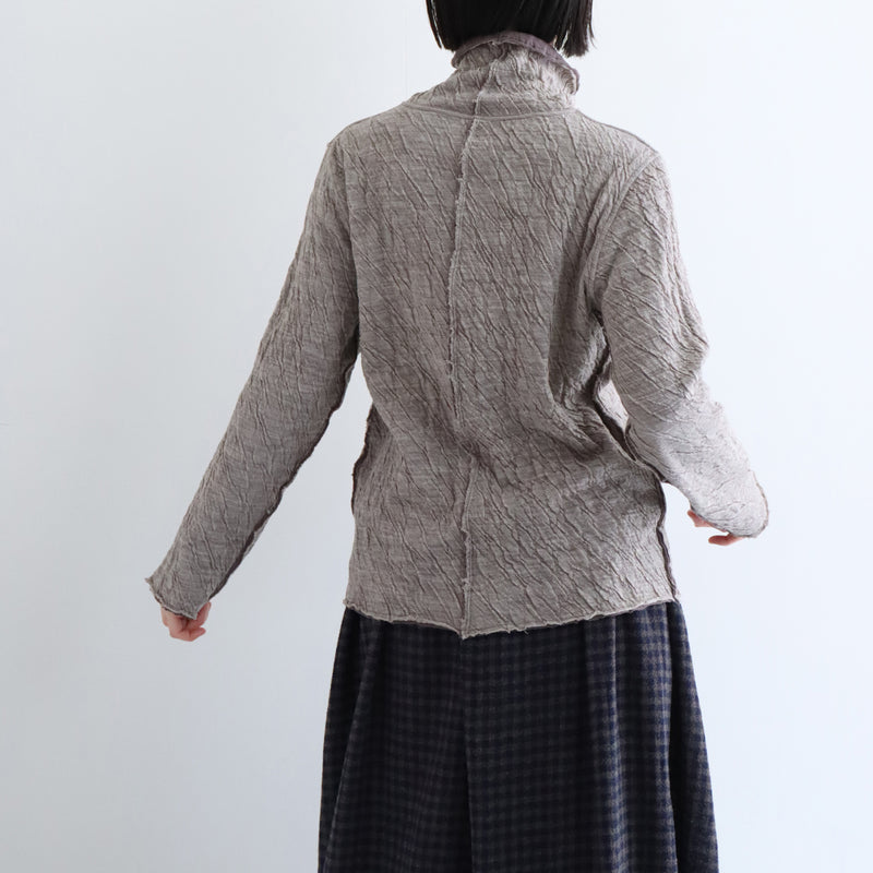 [予約商品]ツィラ2wayタートルプルオーバー