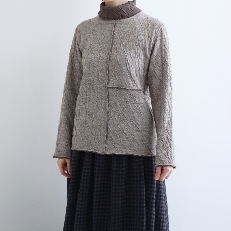 [予約商品]ツィラ2wayタートルプルオーバー