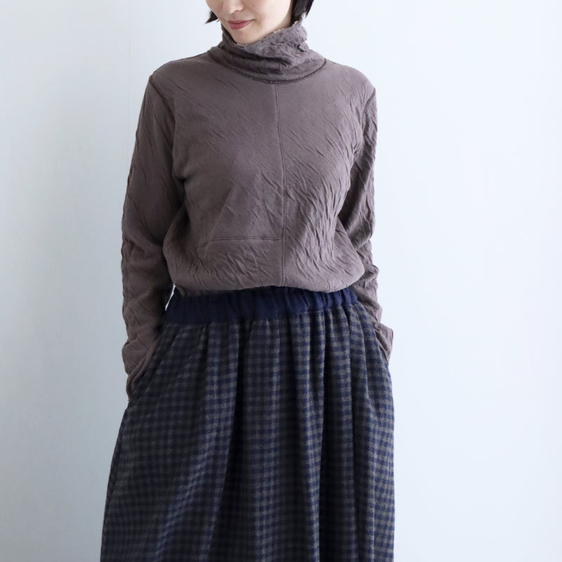 [予約商品]ツィラ2wayタートルプルオーバー