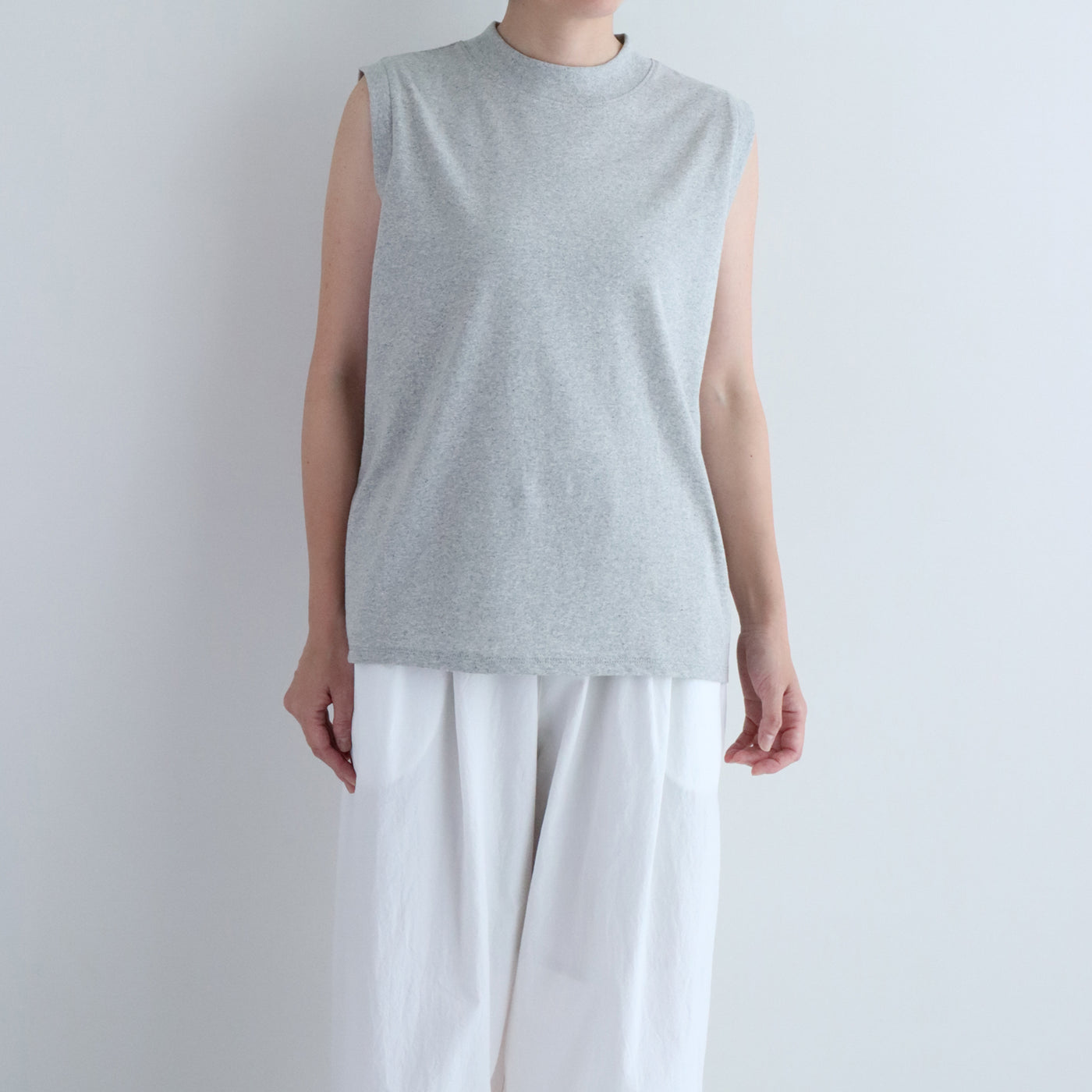 サマリモックネックノースリーブ | pot-pourri online shop