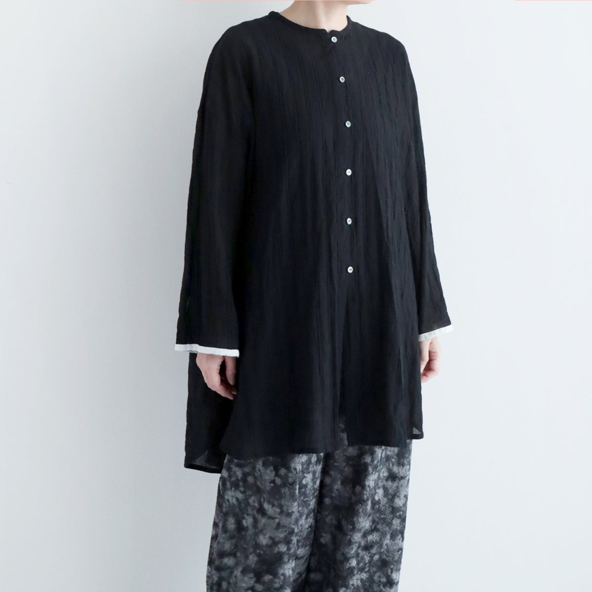 pot-pourri ポプリ　刺繍　新品　ロング　コート　チュニック　ゆったり チュニック – pot-pourri online shop