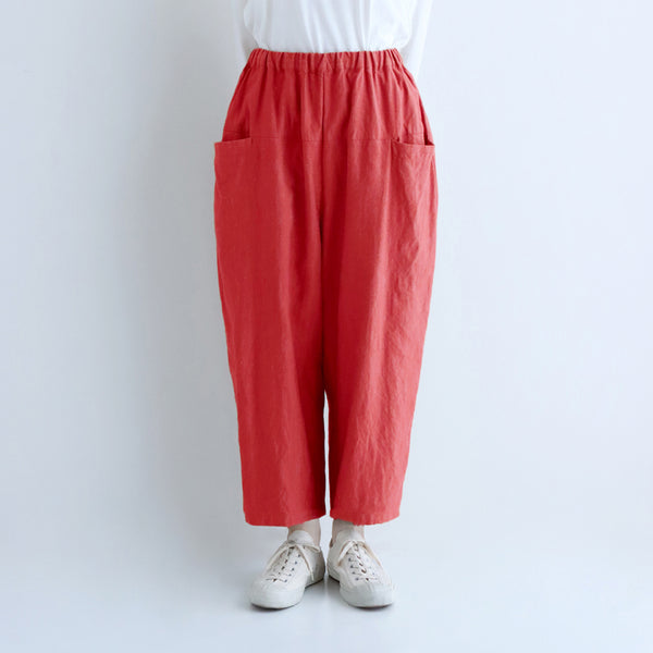 美品pot-pourriリネン 100%パンツ /ウエストゴム/紐付き日本製 楽天市場】パンツ レディース ワイドパンツ きれいめ フリーサイズ