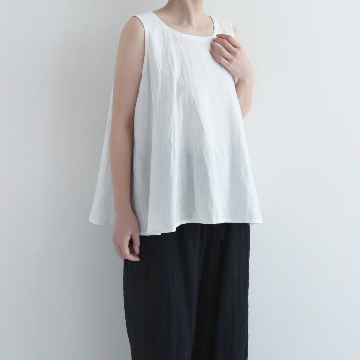 Pot-pourri 　リネン　スキッパー　シャツ　ブラウス　ポプリ pot-pourri online shop | 【公式】ポプリオンラインショップ