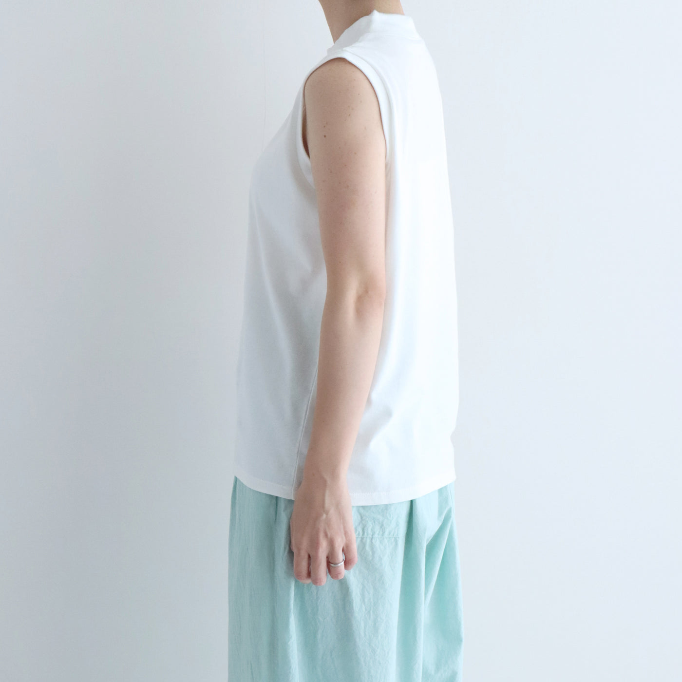 サマリモックネックノースリーブ | pot-pourri online shop