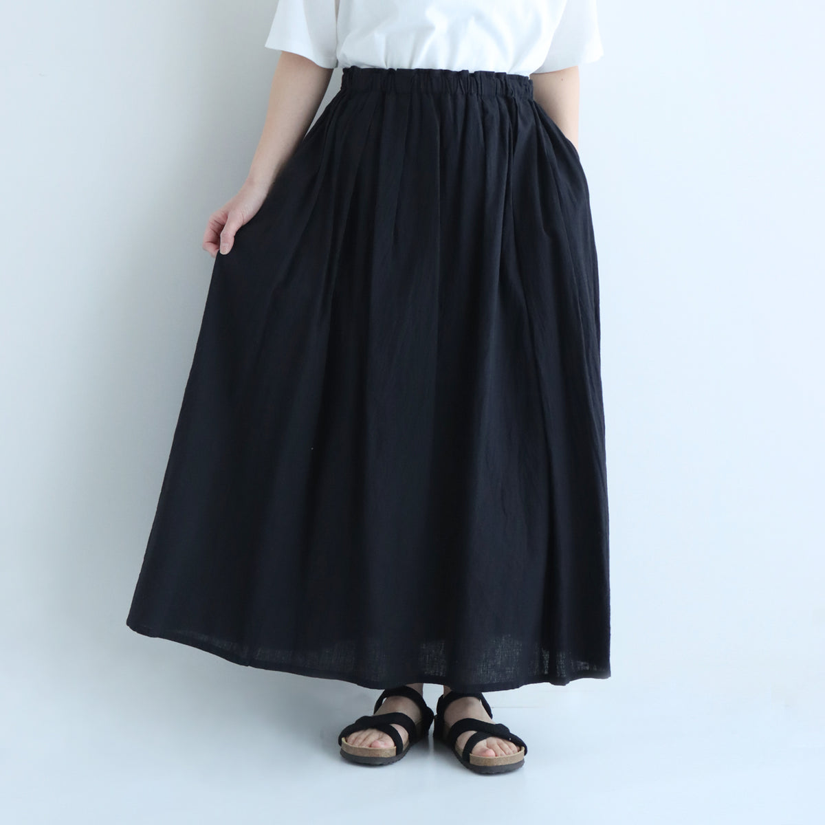 ポプリpot-pourri リネンスカート スカート – pot-pourri online shop