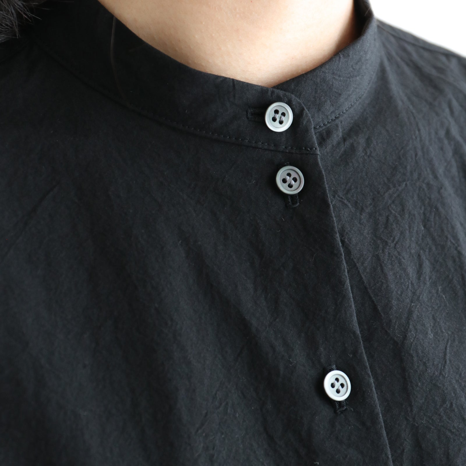 エームスタンドカラーシャツ | pot-pourri online shop