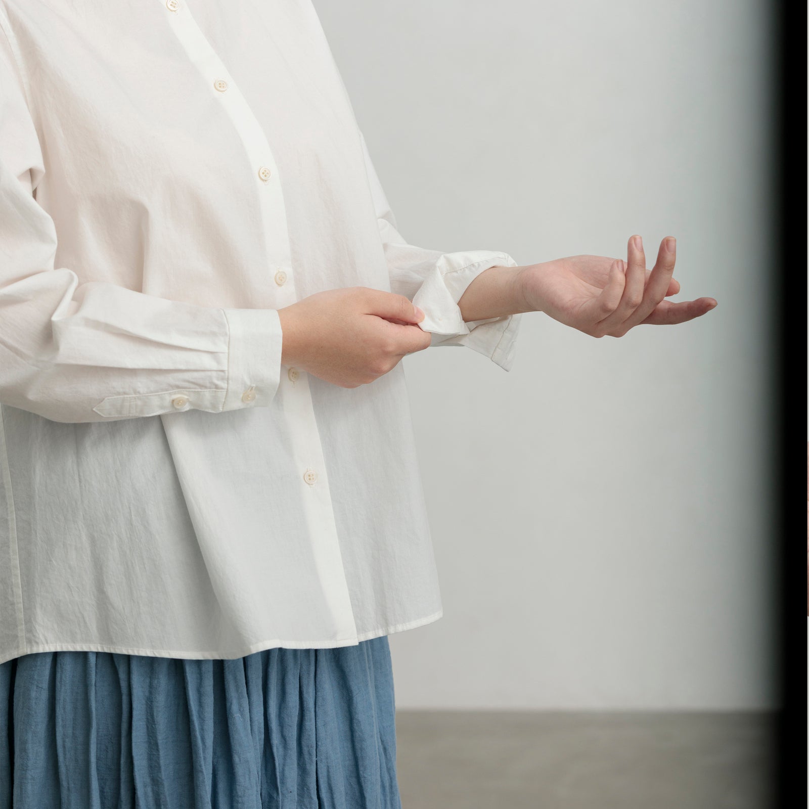 エームチビ衿シャツ | pot-pourri online shop